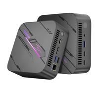 Blackview MP100 1To SSD Mini PC, Fluidité Ultime 144Hz 4K 3 Display Desktop PC, 32Go RAM, AMD Ryzen 5 7430U (6C/12T, Jusqu'à 4.3 GHz), Dual Gigabit, Win 11 Pro, WiFi 6/BT 5.2 Mini Ordinateur de Bureau