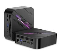 Blackview MP100 Mini PC 2025 New W-11 Pro, AMD Ryzen 7 5825U(8C/16T, jusqu'à 4.5 GHz), LPDDR4 16Go RAM 512Go, WiFi6, 4K UHD Triple écran Tour PC, Double LAN, Mini Ordinateur VESA pour Bureau/Maison