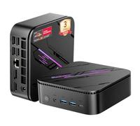 Blackview MP100 Pro Mini PC Win 11 Pro, AMD Ryzen 5 7430U, 16Go RAM(Turbo 3733 MT/s) 512Go PCIe 4.0 SSD Mini Ordinateur de Bureau, 144Hz 4K Triple Affichage, WiFi 6/BT 5.2, PC pour Bureau/Maison/Étude