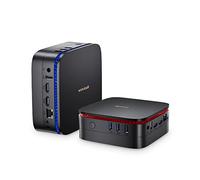 Blackview MP20 Mini PC, Intel Twin Lake N150 (Jusqu'à 3,6 GHz), 16Go RAM, 512Go SSD Mini Ordinateur, Double Ecran 4K UHD, 9 Ports Polyvalents, WiFi 6 bi-Bande, pour Les Affaires/Le Home/Business