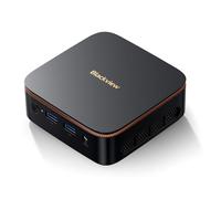 Blackview MP20 Mini PC Win11 Pro, AMD Ryzen 3300U (3.5GHz), Silencieux Mini Ordinateur de Bureau, 16Go DDR4 RAM 512Go M.2 SSD, WiFi 5G, 4K UHD Dual Display Tour PC pour l'école/Bureau, 3 Ans Garantie