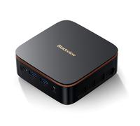 Blackview MP20 Windows 11 Pro Intel Twin Lake N150 Mini PC DDR4 2666MHz 16GB 512GB SSD Ordinateur de bureau pour le gaming 16GB+256GB noir