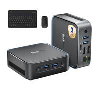 Blackview MP50 Mini PC - 16Go DDR4 - 512Go SSD - Windows 11 Pro - AMD 3500U 3.7GHz - 4K HD Double WiFi5 Gigabit Ethernet HDMI Noir