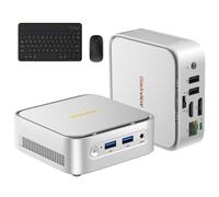 Blackview MP50 Mini PC - 16Go DDR4 - 512Go SSD - Windows 11 Pro - AMD 3500U 3.7GHz - 4K HD Double WiFi5 Gigabit Ethernet HDMI Argent