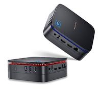 Blackview MP60 Mini PC, 2025 Intel Alder Lake N95(up to 3.4GHz) Mini Computer 16GB RAM 512GB M.2 SSD, Micro Desktop PC 4K@60Hz HD HDMI*2, Gigabit Ethernet, 5G WiFi/BT/USB3.0*2, Business, Home cinéma
