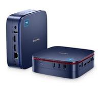 Blackview MP60 Mini PC Bleu: Intel Celeron N5095 2.9GHz,Windows 11 Pro,16Go LPDDR4/512Go SSD Mini Ordinateur de bureau,Wi-Fi 2.4G+5G-(Poids 390g)