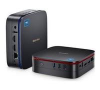 Blackview MP60 Mini PC Intel Alder Lake N150 (jusqu'à 3.6 GHz) 16GB LPDDR5 RAM 512GB M.2 ,Micro Desktop PC, 2 HDMI, Gigabit Ethernet, 5G WiFi, USB 3.0*2 noir