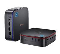 Blackview MP60 Mini PC, Intel N150 4 Cœurs Max 3.6GHz, 16GB RAM 512GB SSD, 2HDMI Affichage Double Écran, WiFi Double Bande Bluetooth 4.2, 2USB2.0, 2USB3.0, 1RJ45, 1Prise Casque