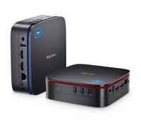 Blackview MP60 Mini PC, Intel N95 4 coeurs - 3.4 GHz - Ram 16 Go - SSD 512 Go, 2 HDMI 4K 60 Hz double écran, WiFi double bande 2,4/5 GHz Bluetooth 4.2