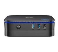 MP60 Mini PC - RAM 16Go Stockage 512 Go M.2 SSD, Windows 11 , WiFi 2.4G+5G, Intel Alder Lake N95, 3.40 GHz - Noir