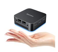 Blackview MP80 Mini PC 16GB LPDDR5 RAM 512GB M.2 SSD, Intel 12e Gen (jusqu'à 3,4GHz), 4K UHD PC de Bureau, 3 HDMI, Gigabit Ethernet, 5G WiFi, RJ45*2, USB3.0*3, pour Les Affaires/Le Home Cinéma