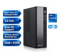 Blackview NEX60 Mini PC Intel Core™ 5 210H 16Go DDR4 512Go SSD Win 11 pro WiFi 6