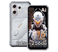 Blackview Oscal MARINE 3 Smartphone Robuste 256Go 5000mAh Android 16 Téléphone 4G,NFC,Dual SIM Blanc