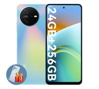 Téléphone Portable Débloqué Oscal Tiger 12 6,78 pouces 24Go+256Go-SD 1To Caméra 64MP 5000mAh Android 13 NFC Dual SIM GPS - Bleu