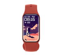 Blackview R1 Montre Connectée - Smartwatch Sport - 24 Modes d'Entraînement - Notifications Intelligentes - Moniteur Fréquence Cardiaque & Sommeil - Calendrier Menstruel - Étanche IP68- Bracelet Orange