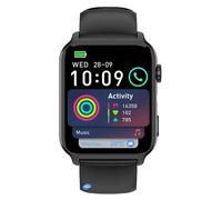 Blackview Montre connectée R30 Max 1,91'' Appels Bluetooth Noir