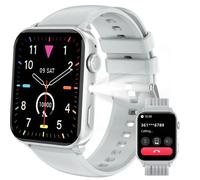 Blackview R30max Montre Connectée Femme Homme SmartWatch de Fitness Oxymetre Podometre pour Android iOS Samsung Xiaomi Iphone Gris