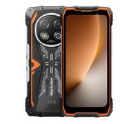 Blackview Rock 2 Smartphone d'extérieur 5G, Android 16, batterie 15 000 mAh, écran Pro 120 Hz, robuste et puissant (orange)