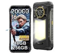 Blackview Rock 5 Téléphone Portable Incassable, 48Go+256Go Android 16 Téléphone Incassable, Haut-Parleur HiFi 5W, 20000mAh Smartphone Incassable, 6,78" FHD+ 120Hz, 108MP+50MP,WiFi 5/NFC/OTG/GPS, Noir