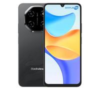 Blackview Smartphone Shark 6 5G avec IA, 12GO+128GO, Écran 6.88" HD+ 120Hz, 3 Assistants IA Intégrés, Caméra 16MP+8MP, Batterie 5000mAh, Double SIM 5G, Android 15 Téléphone Débloqué, GPS NFC, Noir
