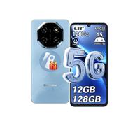 Blackview Smartphone SHARK 6 – 5G, Débloqué, 12Go/128Go/2To, 6,67" 50+13MP, 5000mAh, Bleu