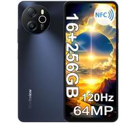 Blackview Shark 8 Smartphone 6.78"" 2.4K Écran 16Go + 256Go Caméra 64MP G99 Android 13 Telephone Double SIM 4G 5000mAh NFC GPS -