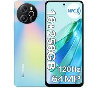 Blackview Shark 8 Smartphone 6.78"" 2.4K Écran 16Go + 256Go Caméra 64MP G99 Android 13 Telephone Double SIM 4G 5000mAh NFC GPS -