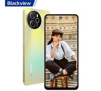Blackview Shark 8 Téléphone Portable Débloqué Android 13 16Go+256Go 6.78"" 2.4K 64MP 5000mAh NFC 3 Emplacements pour cartes - Or
