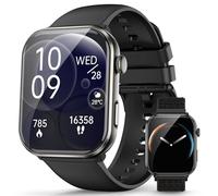 Blackview smartwatch Hommes Femmes, écran AMOLED Toujours allumé, Montre Fitness avec Fonction téléphone, Passer/recevoir des appels, 100+Modes Sport, fréquence Cardiaque, Moniteur de Sommeil