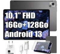 Blackview Tab 13 Pro Tablette Tactile Android 13 10.1"" 16Go+128Go-SD 1To 7680mAh(18W) 13MP+8MP 4G,WiFi,Dual SIM Tablette PC - Gris