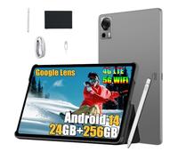 Blackview Tab 16 Pro 11 Pouces Gaming Tablette 2025, 24Go+256Go+TF 2To Android Tablette Tactile,7700mAh,2K FHD+ Widevine L1,4G LTE 5G WiFi Tablette Mode PC,Stylo Intelligent + Coque,2 Ans de Garantie