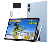 Blackview Tab 16 Pro 11 Pouces Gaming Tablette 2025, 24Go+256Go+TF 2To Android Tablette Tactile,7700mAh,2K FHD+ Widevine L1,4G LTE 5G WiFi Tablette Mode PC,Stylo Intelligent + Coque,2 Ans de Garantie