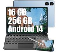 Tab 16 Pro Tablette Tactile 10.95 16Go+256Go-SD 1To 7700mAh 13MP+8MP Android 14 Dual SIM-PC Mode Bleu Avec Clavier K1