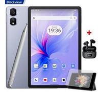 Tablette tactile Oscal Tablette Tactile Pad 70 10.1 pouces 7Go+64Go/SD 1To 6580mAh 13MP+8MP Quad core Android 12 Bleu Avec Clavier K1