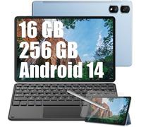 Blackview Tab 16 Pro Tablette Tactile 10.95"" 24Go+256Go-SD 1To 7700mAh 13MP+8MP Android 14 Dual SIM-PC Mode Bleu Avec Clavier K1