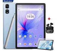 Blackview Tab 16 Pro Tablette Tactile 10.95"" 24Go+256Go-SD 1To 7700mAh 13MP+8MP Android 14 Dual SIM-PC Mode Bleu Avec Airbuds 8