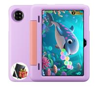 Blackview Tab 20 Kids Tablette pour enfant 10,1" HD+ IPS, Android 15, 12 Go de RAM + 64 Go (extensible à 2 To), appareil photo 8 MP + 5 MP, 6600 mAh, double haut-parleur, GPS, Bluetooth, Wi-Fi, violet
