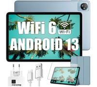 Blackview Tab 30 WiFi Tablette Tactile 10.1 pouces HD+ IPS Android 13Go WiFi 6, RAM 6 Go ROM 64 Go/SD 128 To 5100mAh - Bleu