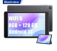 Blackview Tab 50 WiFi Tablette Tactile 8 pouces HD 8Go+128Go-SD 1To 5580mAh WiFi 6 Android 13 Tablette PC - Gris