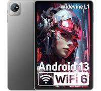 Blackview Tab 70 WiFi Tablette Tactile 10.1 pouces HD+ IPS Android 13 2.4G+5G WiFi 6, RAM 8 Go ROM 64 Go/SD 1 To 6580mAh - Gris