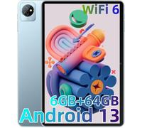 Blackview Tab 70 WiFi Tablette Tactile 10.1 pouces HD+ IPS Android 13 2.4G+5G WiFi 6, RAM 8 Go ROM 64 Go/SD 1 To 6580mAh - Bleu