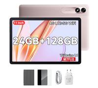 Blackview TAB 90 (4G/LTE - Android 14 - 11'' - 128 Go, 8 Go RAM) Rose