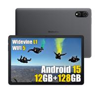 Blackview Tab 90 WiFi (2025) Tablette Android 15, 12Go+128Go+TF 2To Tablette Tactile, Widevine L1, 8200mAh, 8MP+13MP, 11 Pouces Tablet PC Mode/Type C/3,5mm Klinke/OTG/5G WiFi, Noir
