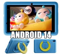 Blackview Tab A5 Kids Tablette Tactile pour Enfants Android 14 8"" HD+, 9 + 64Go /SD 1TB 5100mAh Éducative,Contrôle Parental - Bleu