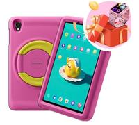 Blackview Tab A5 Kids Tablette Tactile pour Enfants Android 14 8"" HD+, 9 + 64Go /SD 1TB 5100mAh Rose Avec Montre Enfant Z20 Rose
