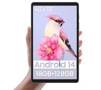 Blackview Tab60 Tablette 8.6 Pouces Android 14 Tablette 4G LTE 5G WiFi, 18 Go RAM + 128 Go ROM/1 TB TF, Tablette De Jeu Octa Core T606, 5MP + 8MP, 6050 mAh,Widevine L1/GPS/GMS/Déverrouillage Facial