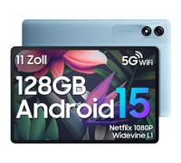 Blackview Tab90 WiFi（Carte SIM non prise en charge）, tablette 11 pouces, Android 15, 12GB( 4+8)RAM+128GB/2TB TF, Octa-core T606, 8200mAh, caméra AI