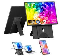 Blackview Table 9 Écran Portable 16", Support magnétique pivotant à 360°, pour Ordinateur Portable, FHD 1200P Ultra-Fin, idéal Voyage et Bureau, Plug and Play - Compatible avec Mac, Windows,PS45