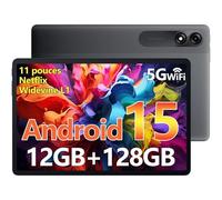 Blackview Tablette Android 15 Tab90 WiFi, 12Go+128Go(TF 2To) Octa Core Tablette 11 Pouces, 8200mAh 10W Tablette Tactile Dual Camera 13MP+8MP avec Widevine L1, GMS, Bluetooth 5.0