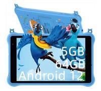 Blackview Tablette Éducative pour Enfants Tab 50 Kids de 8 Android 13 avec 6Go+64Go/TF 1To,5580mAh,Double Caméra,Contrôle Parental - Bleu Bleu G